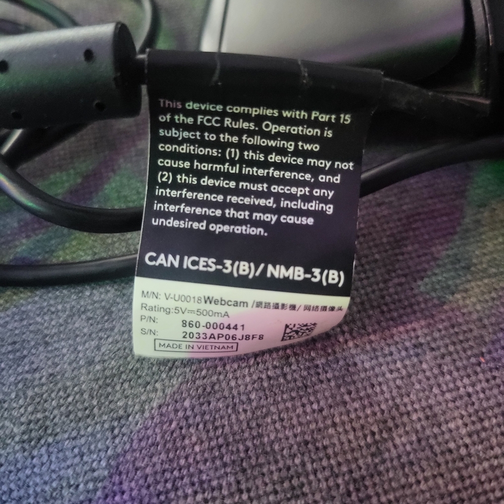 Logitech Gray Webcam 720p - Picture 4 of 5